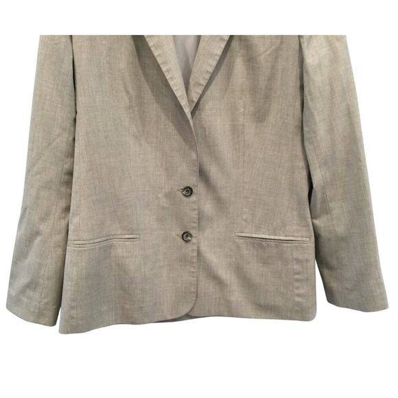 Club Monaco Long Single-Breasted Blazer Mens Size Medium M Grey Corporate READ - Picture 6 of 10
